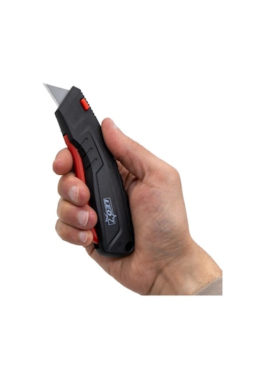 Leo Sx-9607 Otomatik Geri Çekmeli Emniyetli Maket Bıçağı