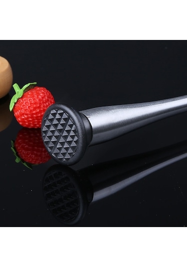 Meyve Popsicles Ezilmiş Buz Çekici Barmen Püresi Çubukları S