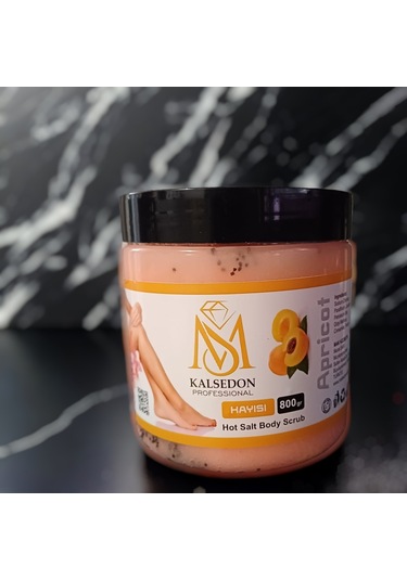 Ms Kalsedon Professoinal Kayısı Aromalı Vücut Peeling 800 G