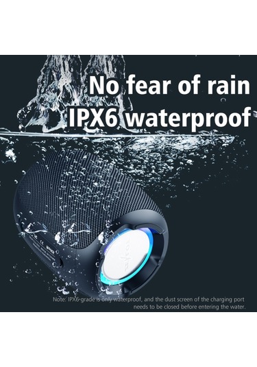 Reedark S53 Taşınabilir Bluetooth 5.0 Tws Ipx6 Su Geçirmez 30 Saat Çalışma Hifi Ses Usb/tf/aux Bass Hoparlör Parti Ve Dış Mekan