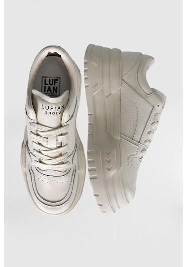 Lufian Darla Kadın Sneaker Ayakkabı Beyaz Beyaz 121230020100500 Beyaz