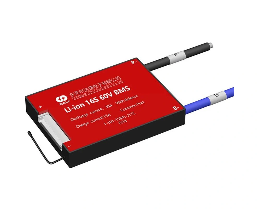 Daly Bms Balanslı 60v Deşarj 30a Şarj 15a Pil Koruma Modulü