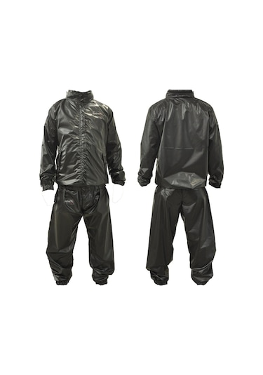 Dragondo 98935 Sauna Eşofman Takımı - Terleme Eşofmanı Siyah