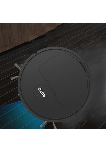 Magideal Suntek Evcil Hayvan Saçları Için Akıllı Robot Süpürge Siyah