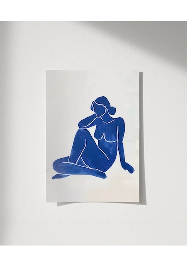 Çerçevesiz Poster Ruhun Konturları