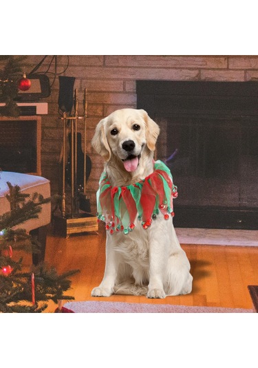 Homyl Yılbaşı Kış Tatili Yürüyüş Için Köpek Tasmaları Kırmızı