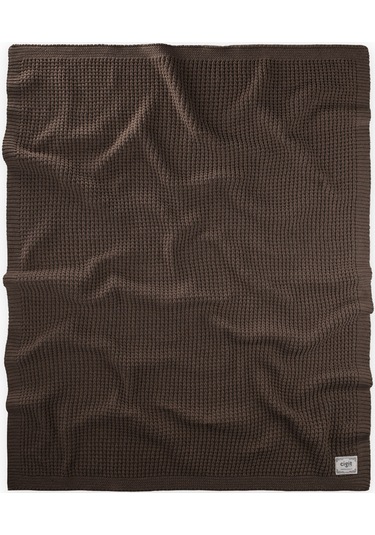Cigit Selanik Triko Battaniye 80x100 +/-5 CM Kahverengi