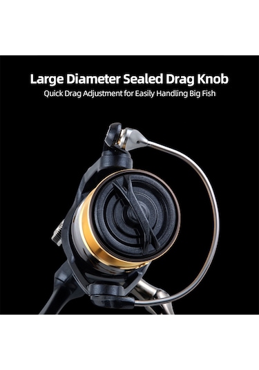 Tenfowee Ks Metal Makaralı 4000 Model Uzak Mesafe Olta Makinesi - Pürüzsüz Performans