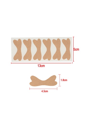 Moveevo Kelebek Şeklinde Batık Tırnak Ters Germe Düzeltme Yaması 36 Yama