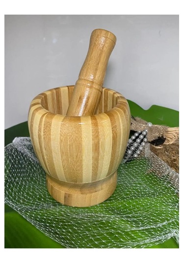 Ahşap Havan 10x9cm