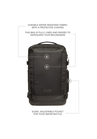 Eastpak Tecum M Cnnct Sırt Çantası Siyah