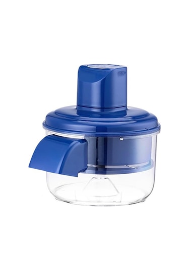 Vkemall 50w Motorlu Elektrikli Soğan Soyma Makinesi, 20 Saniyede Hızlı Meyve Sebze Soyma, Şarjlı 304 Paslanmaz Çelik, Ev Ve Ticari Kullanım Mavi