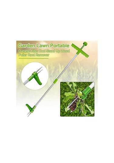 Maiyame Ev Çim Ve Ot Kaldırma Aleti, İki Bölüm Alüminyum Boru, Abs+pp Malzeme, Kolay Kullanım, Bahçe Araçları