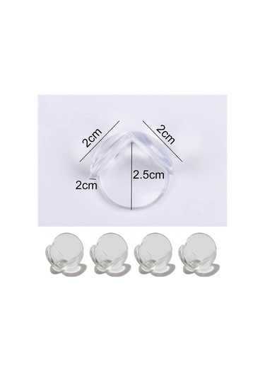 Bebek Çocuk Yumuşak Ve Esnek Dairesel Şeffaf Yapışkanlı Güvenlik Çok Renkli