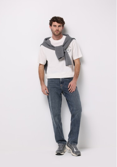 Colins Loose Straight Fit Erkek İndigo Jean Pantolon Cl1076978 Q1.v1 Dn44602 Denim