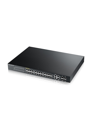 Zyxel GS1920-24HP V2 24P 10/100/1000 4xDual SFP L2 Yönetilebilir Switch