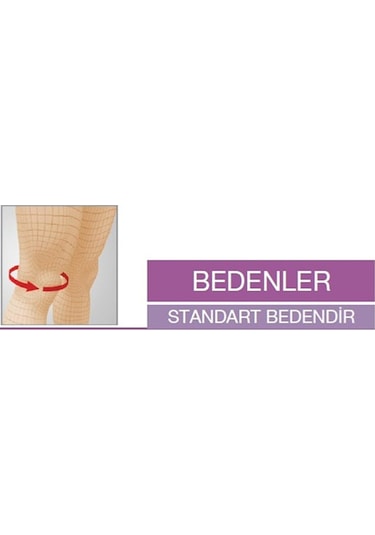Orlex Orx-St 124 Standart Patella Destekli Dizlik Standart