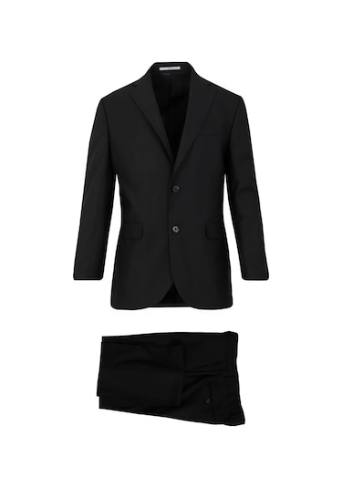 Uki Siyah 6 Drop Klasik Takım Elbise Siyah
