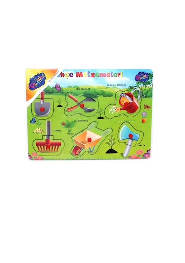 Playwood Ahşap Tutmalı Bahçe Malzemeleri 293/294