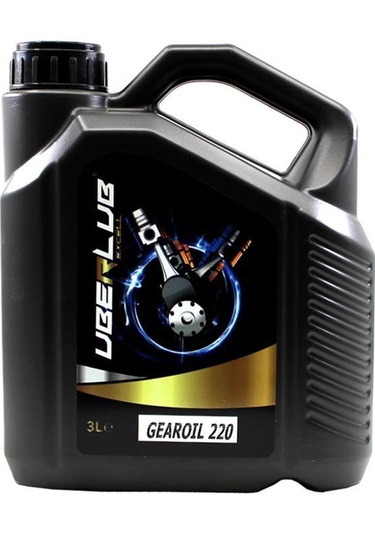 Uberlub Excell Gear Oil 220 Asansör Dişli Yağı 3 L
