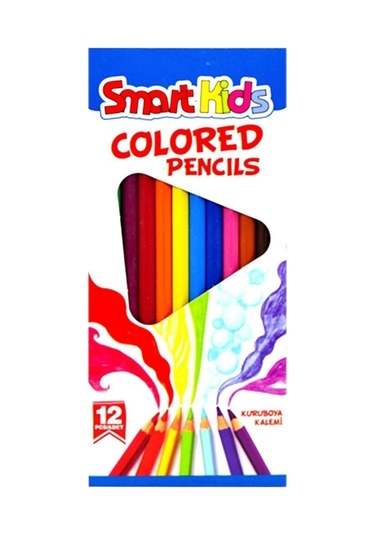 Pastel Boya Kalemi 12'li + Kuru Boya Kalemi 12'li + Keçeli Boya Kalemi 12'li
