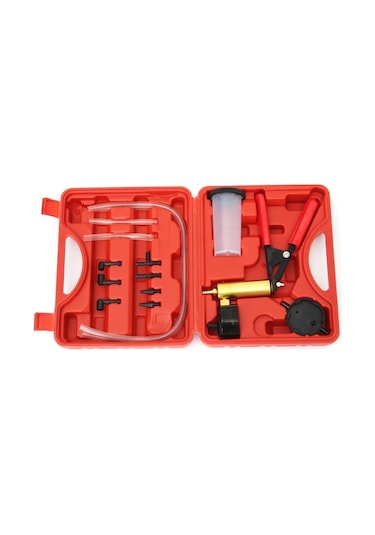 Sones 2'si 1 Arada Fren Hidroliği Hava Alma Değişimi El Tipi Vakum Tabanca Pompası Test Cihazı Kiti