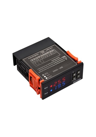 Pazly Sht2000 Akıllı Dijital Sıcaklık Kontrol Cihazı - Siyah Renk, Hassas Ölçüm/