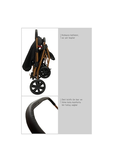 Bebegold  Çift Yönlü Bebek Arabası