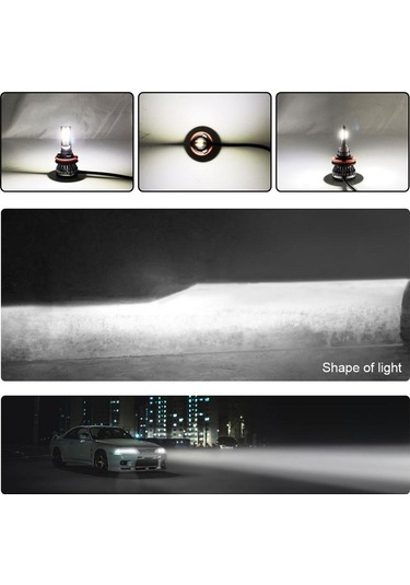 6000lm Led Far Toyota Kia Nissan Opel Otomatik Lamba Ampulü Araba Led Işık H4 H7 H11 9005 9006 Hb3 Hb4 H1 Otomobil 9006