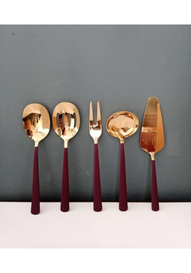 Roy Kıng Venüs Sos Seti Parlak Altın Mürdüm