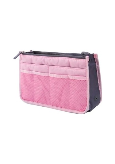 Rpxbguckarhg Kadın Seyahat Organizatör Çantası - Büyük Astarlı Makyaj Ve Kozmetik Çantası - Tote Model Black