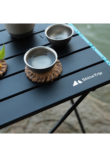 Dancemonkey Shinetrip A292 -h0s Kamp Masası, Pratik Ve Dayanıklı Alüminyum Siyah