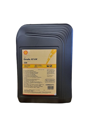Shell Omala S2 GX320 Kova Dişli Yağı 20 L
