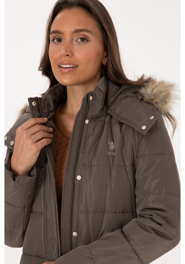 U.s. Polo Assn. Kadın Vizon Kaban 50308001-vr052 Vizon