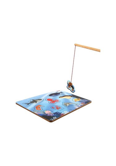 Rossie Ahşap Balık Tutma Oyunu Ve Puzzle