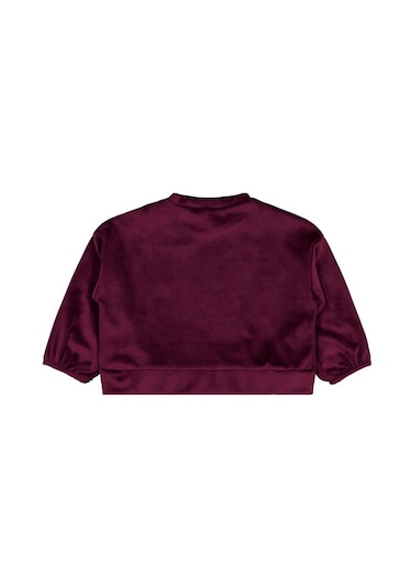 Civil Baby Fiyonklu 6-18 Ay Sweatshirt - Lila Pancar Moru