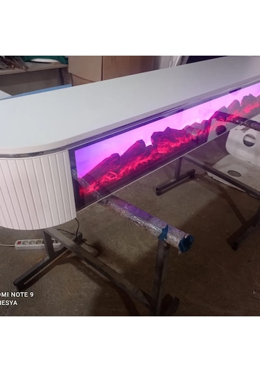 Desing Tv Sehpa 170 Cm Full Şömine