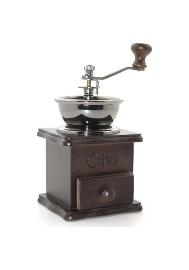 Ahşap Kahve Değirmeni Çok Renkli