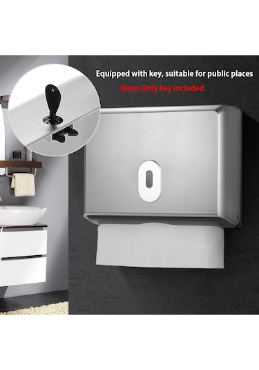 Chuangdıan Sabunluk Ve Doku Dispenseri Güvenlik Kilit,siyah