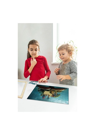 Ahşap Çerçeveli Puzzle - Tablo Hthp - 014 23 X 32 120 Parça