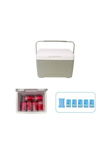 Suntek 8l Kamp Yalıtımlı Soğutucu Parti Balıkçılık Için Yeşil