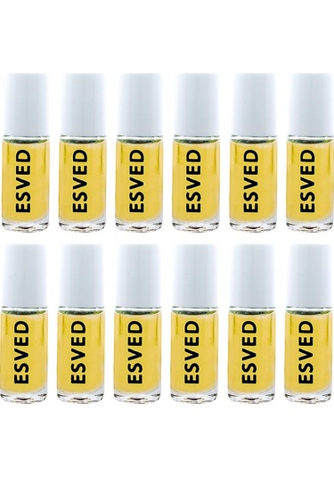 Esved Hiranur Kokusu Parfüm Esansı Alkolsüz Esans 5ml. 12'li Paket