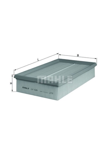 MAHLE LX526 HAVA FİLTRESİ MERCEDES W124 E200 93-97