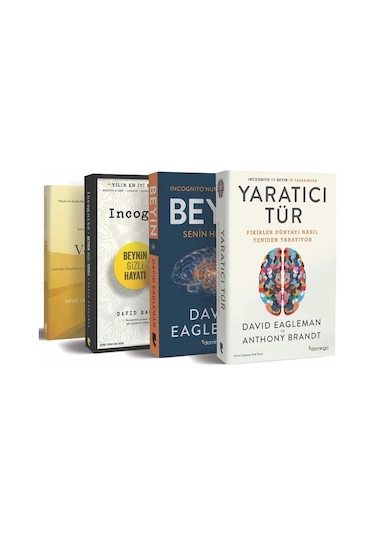 David Eagleman Seti-4 Kitap Takım - Domingo Yayınevi