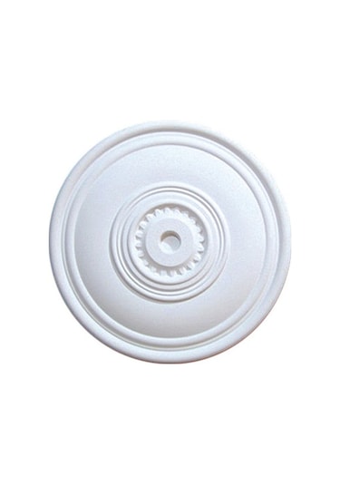 Noktalı Desenli Tavan Lamba Göbeği Stropiyer Kartonpiyer - 40 Cm