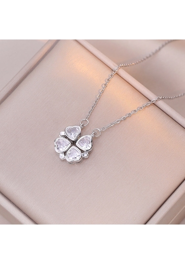 Bayan Kolye: Moda Estetiği Titanyum Çelik Kolye No.416 Çok REnkli