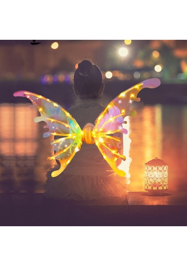 Suntek Melek Kanadı Kelebek Kızlar Için Sıcak-ışık