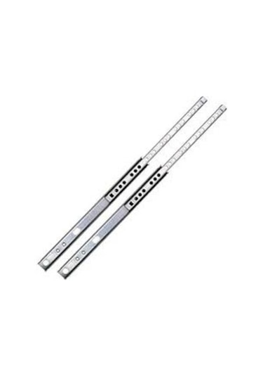 Aletçantam 17mm Teleskopik İnce Çekmece Rayı  - 31cm (2 parça set Gri