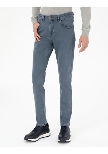 Pierre Cardin Erkek Mavi Jean Pantolon 50299928-vr036 Mavi