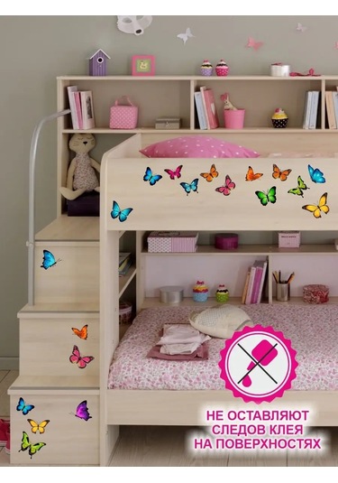 Stiker İç Dekorasyon Duvar Stickerları 141609988 Açık Mavi